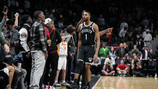 Brooklyn Nets forward Mikal Bridges